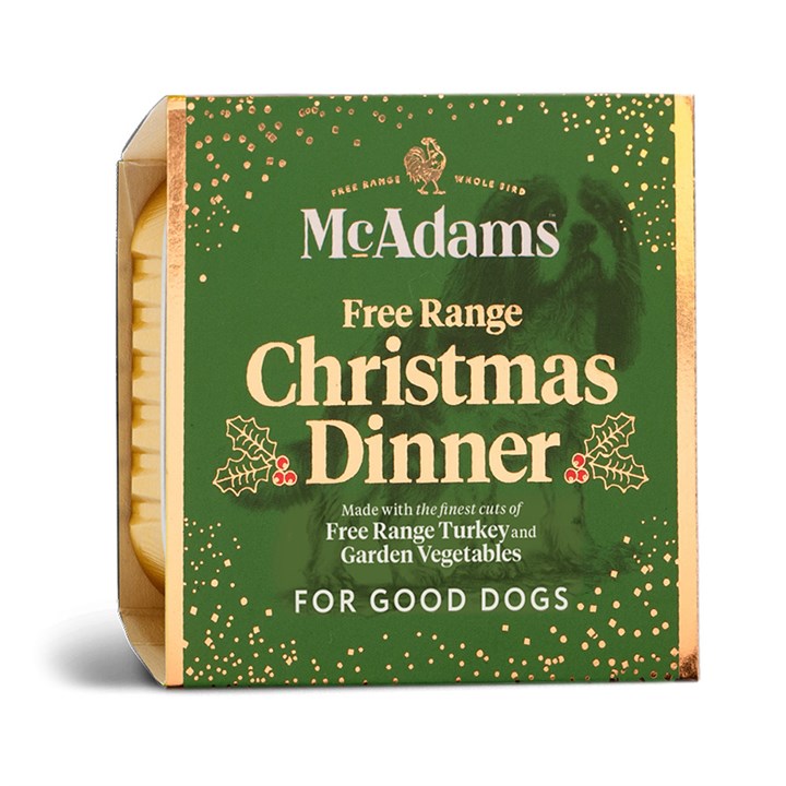 McAdams Christmas Dinner Wet Dog Food 150g