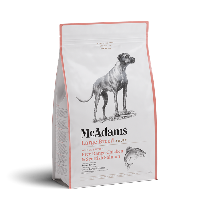 McAdams Chicken & Salmon Large Breed Dry Dog Food