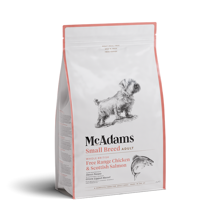 McAdams Chicken & Salmon Small Breed Dry Dog Food