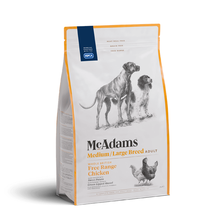 McAdams Chicken Medium / Large Breed Dry Dog Food