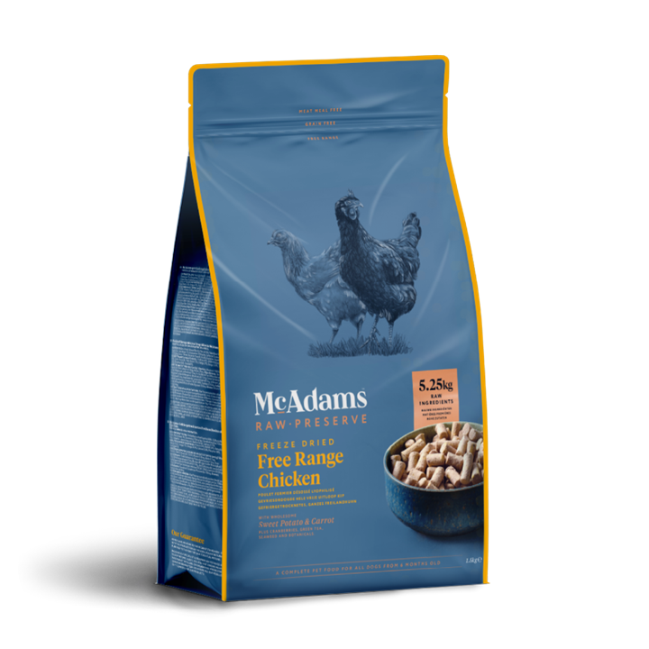 McAdams Raw Preserve Chicken Freeze Dried Dog Food