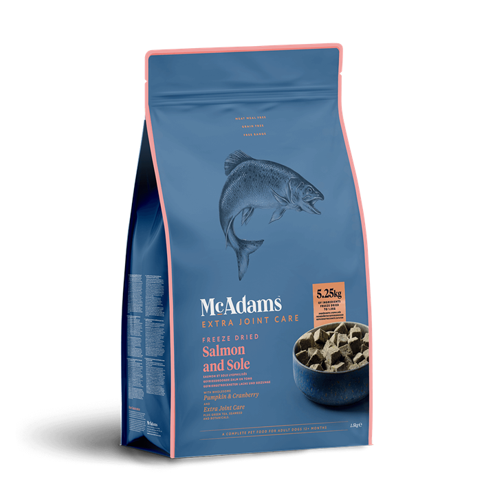 McAdams Salmon & Sole Freeze Dried Dog Food