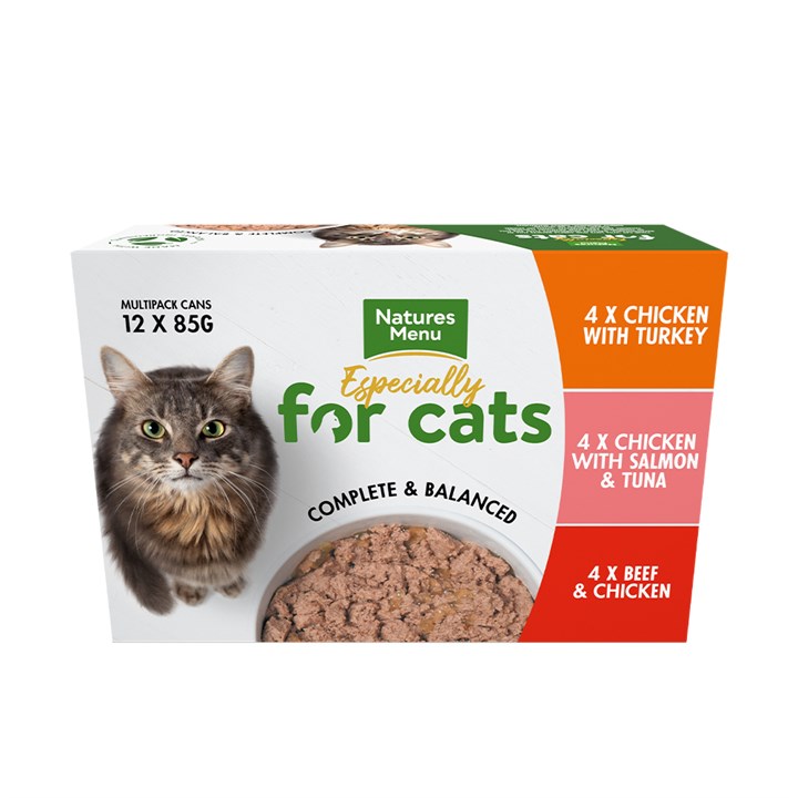 Natures Menu Wet Cat Food Multipack 12x85g