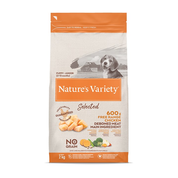 Natures Variety Selected Junior Dog Food Chicken