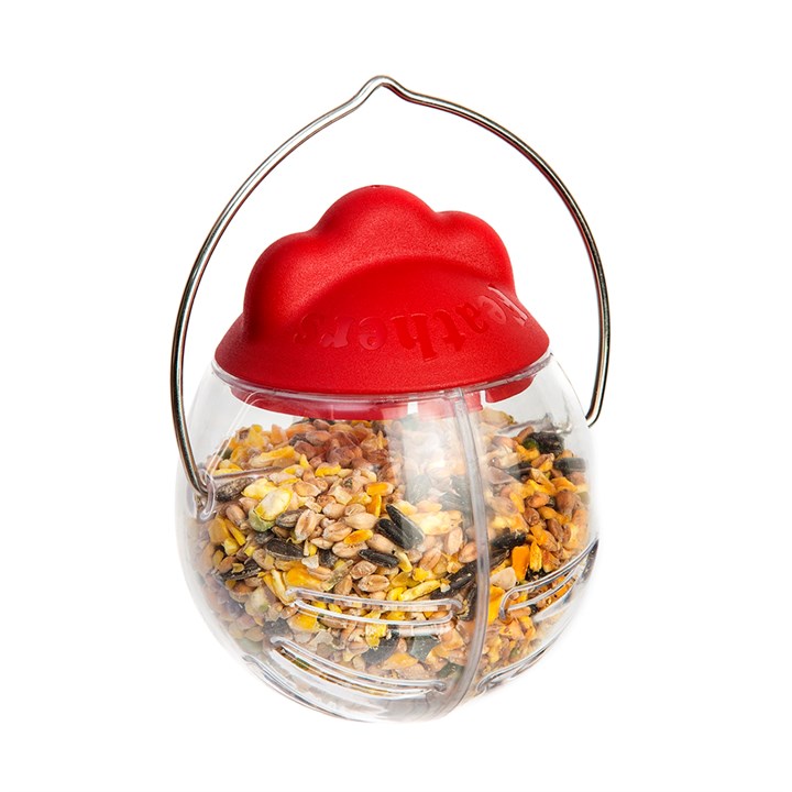 Feathers & Beaky Peck-It chicken Treat Dispenser