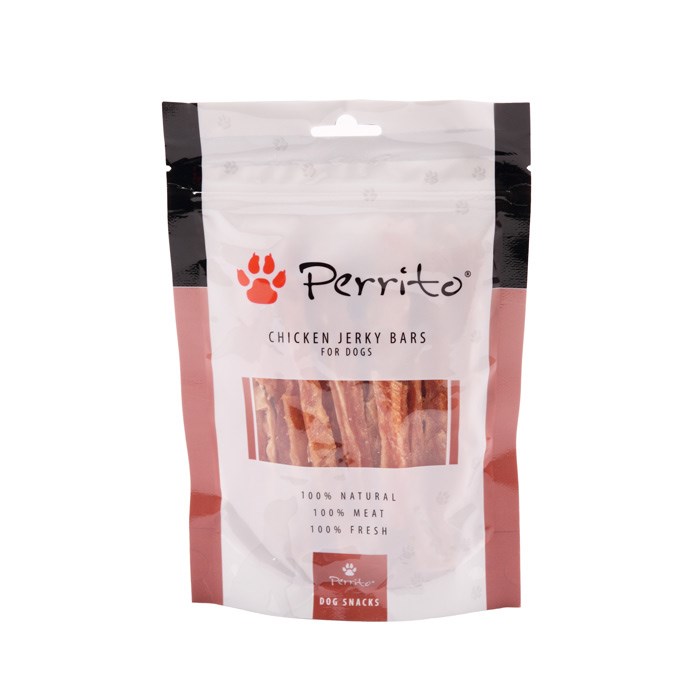 Perrito 100% Chicken Jerky Bars Dog Treats 100g