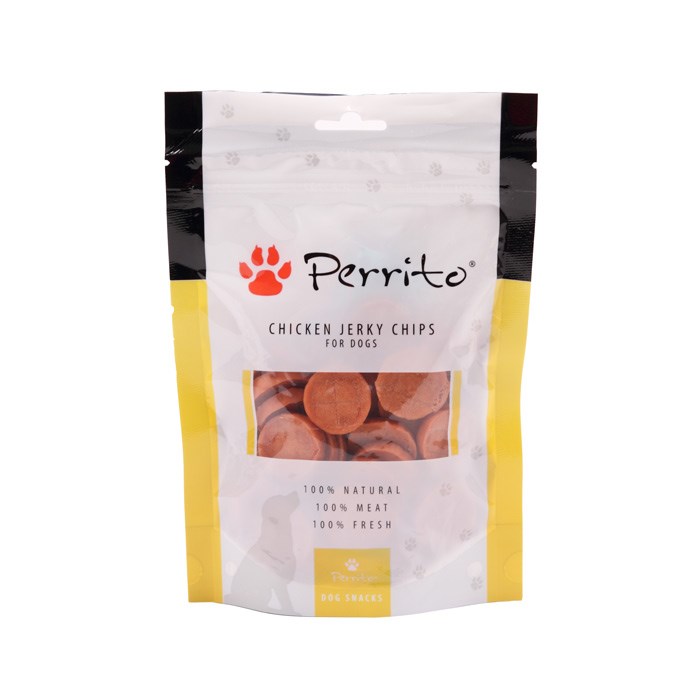 Perrito 100% Chicken Jerky Chips Dog Treats 100g