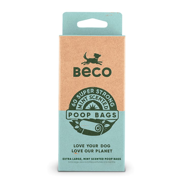 Beco Mint Scented Poop Bags (60)