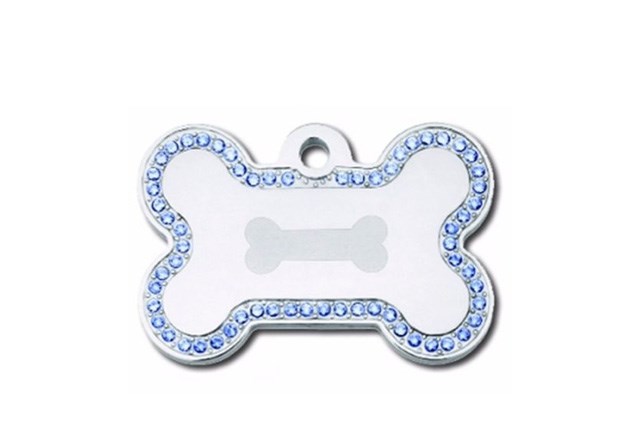 Quick Tag Deluxe Diva Blue ID Tag