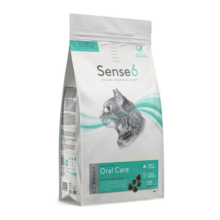 Sense6 Oral Care Chicken Adult Cat Dry Food