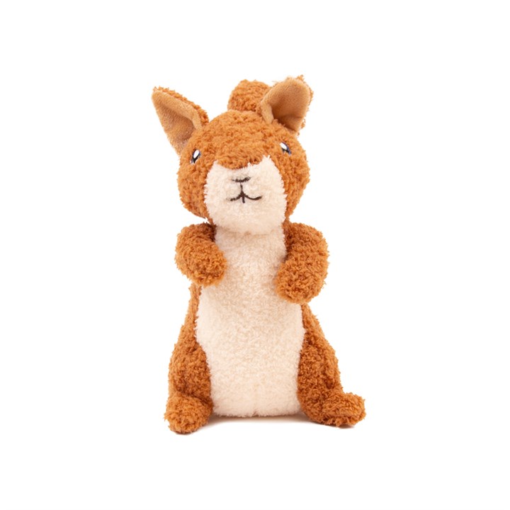 Great & Small Snuggle&Play Red Squirrel Dog Toy