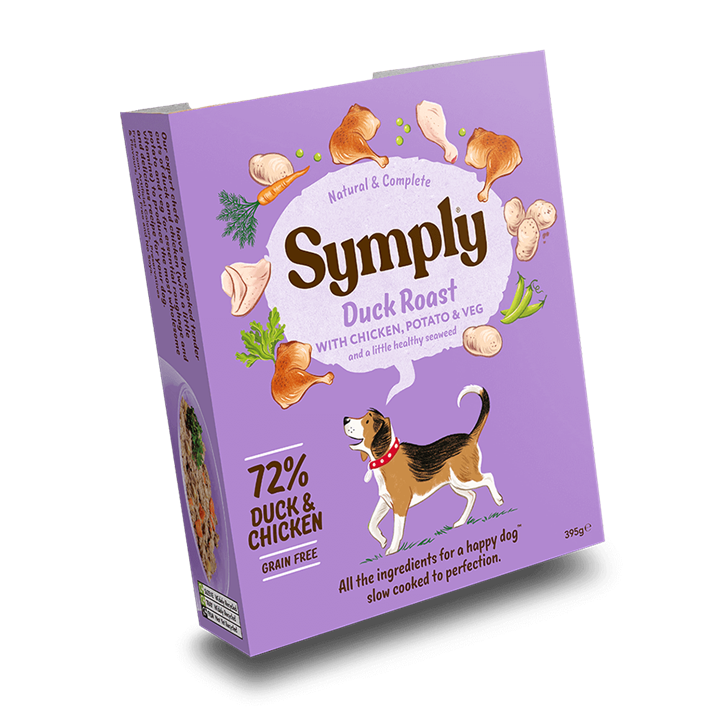 Symply Duck Roast Grain Free Adult Wet Dog Food 395g