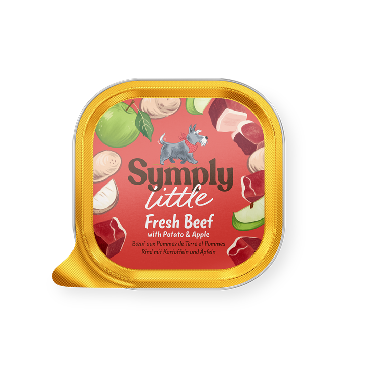 Symply Little Fresh Beef Wet Dog Food 100g