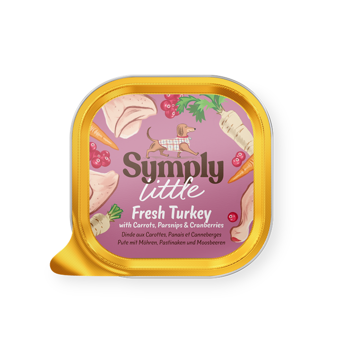 Symply Little Fresh Turkey Wet Dog Food 100g