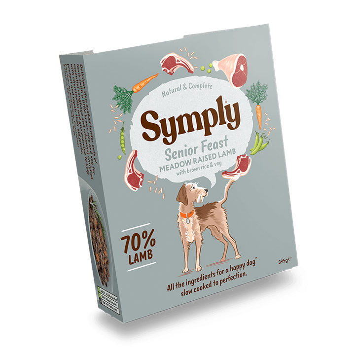 Symply Senior Feast Wet Dog Food 395g