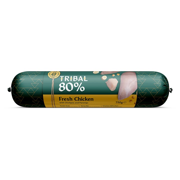 Tribal 80% Gourmet Chicken Sausage Wet Dog Food