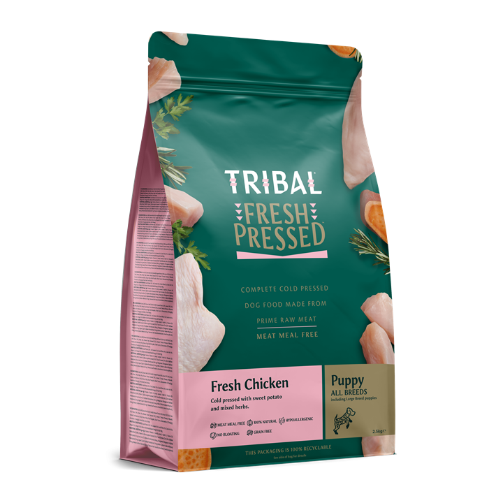 Tribal Cold Pressed Chicken Dry Puppy Food