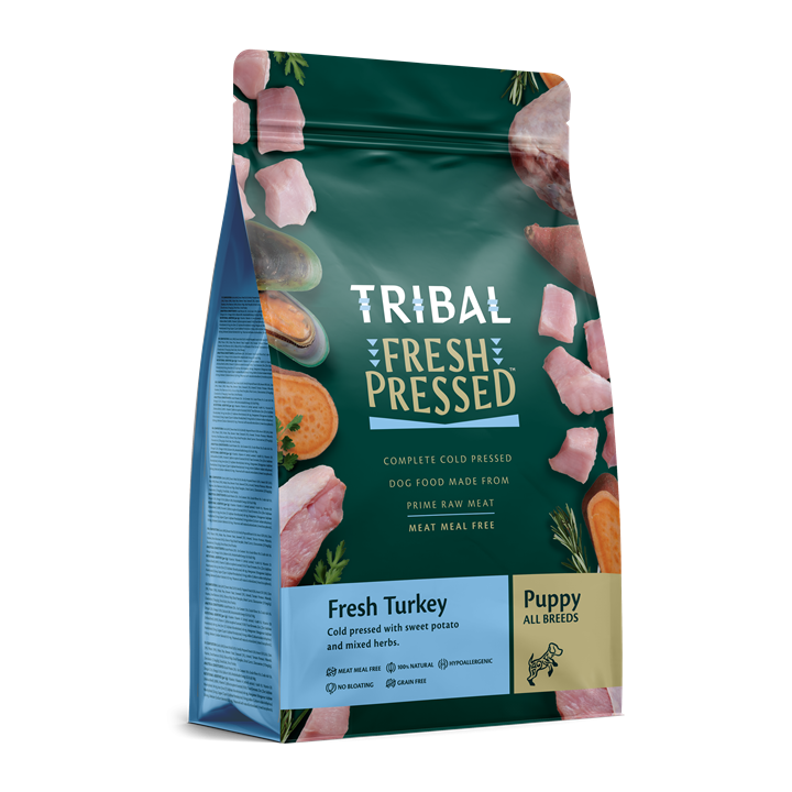 Tribal Cold Pressed Turkey Dry Puppy Food