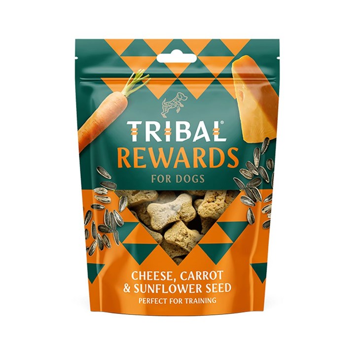 Tribal Rewards Cheese, Carrot & Sunflower Seed Dog Treats