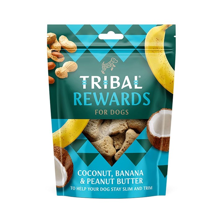 Tribal Rewards Coconut, Banana & Peanut Butter Dog Treats