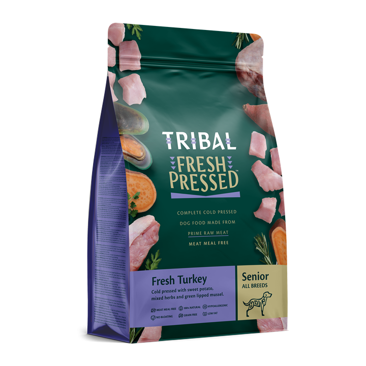 Tribal Cold Pressed Turkey Senior/Light Dry Dog Food