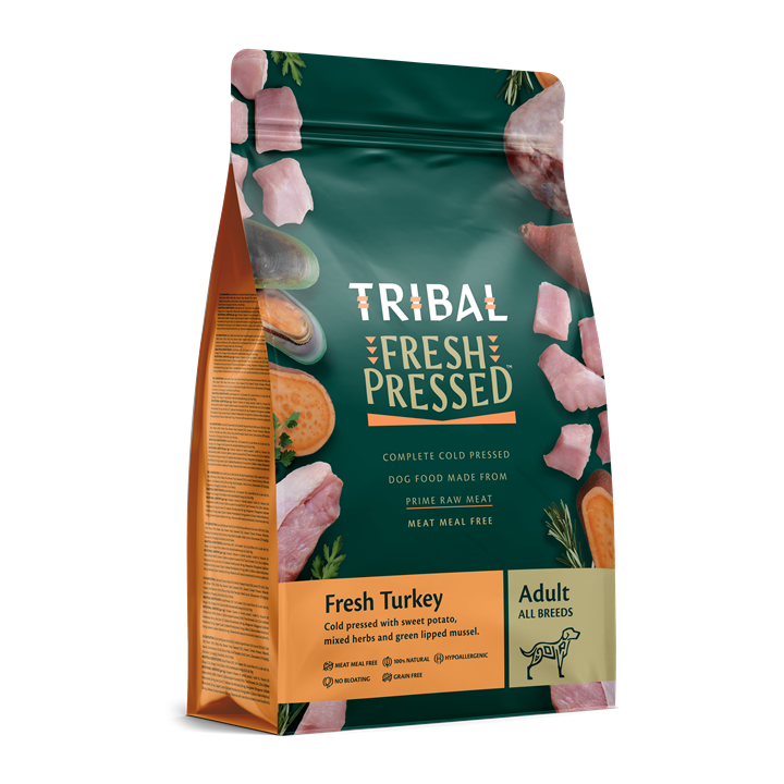 Tribal Cold Pressed Turkey Dry Dog Food