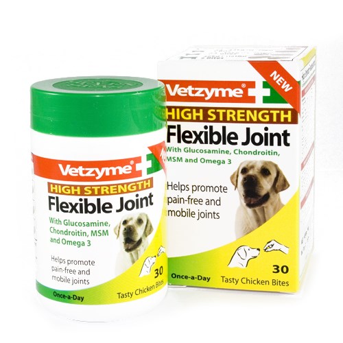 Vetzyme High Strength Flexible Joint Tablets