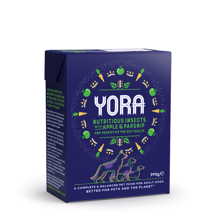 Yora Insect Protein Pâté with Apple & Parsnip for Dogs