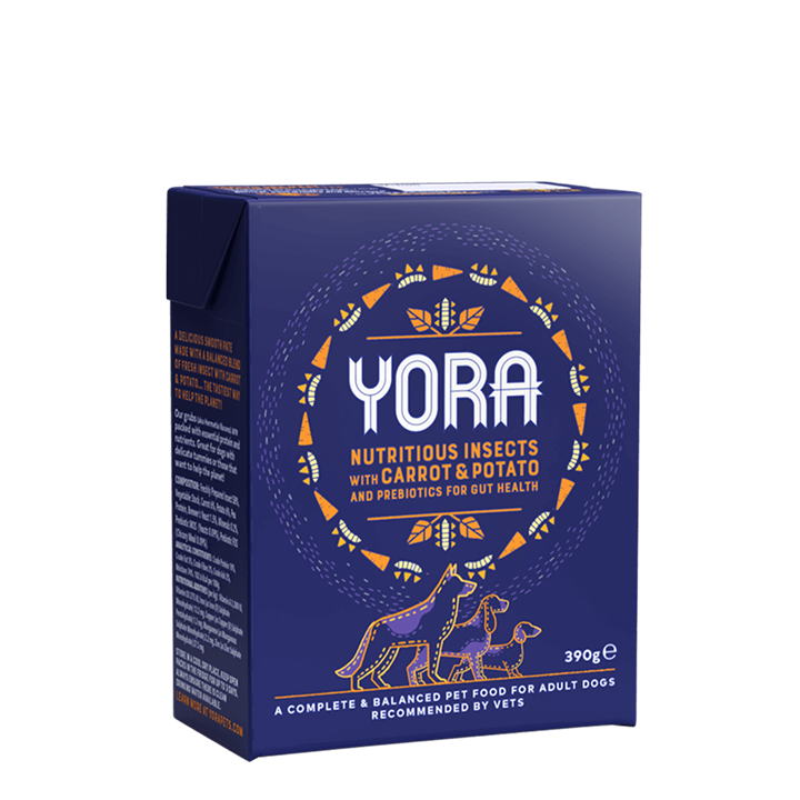 Yora Insect Protein Pâté with Carrot and Potato for Dogs