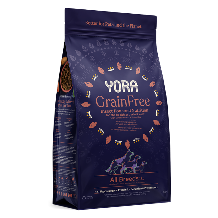 Yora Insect Protein Grain Free Adult Dry Dog Food