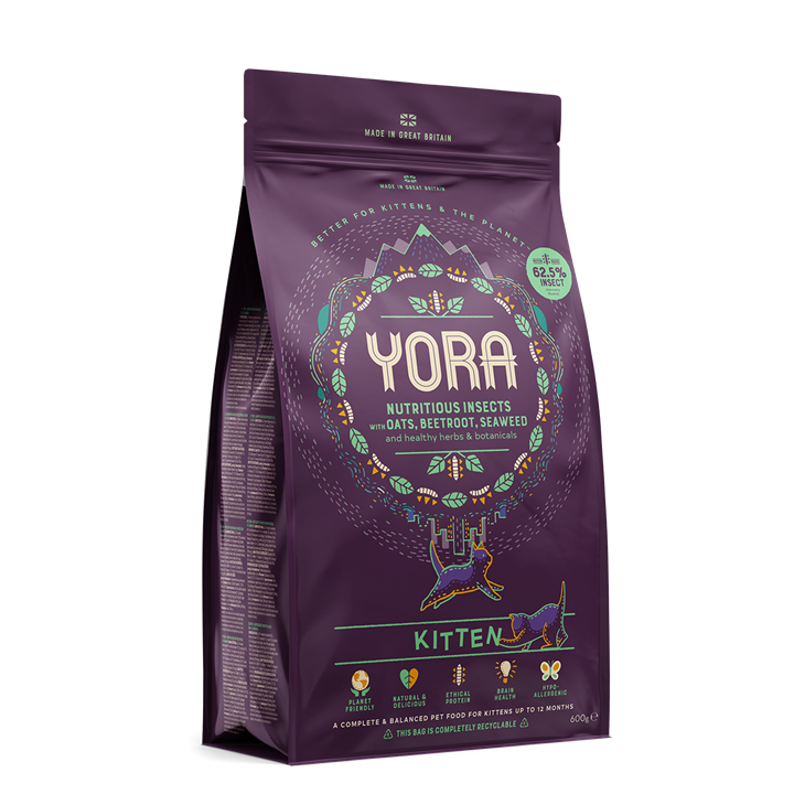 Yora Insect Protein Kitten Complete Dry Food