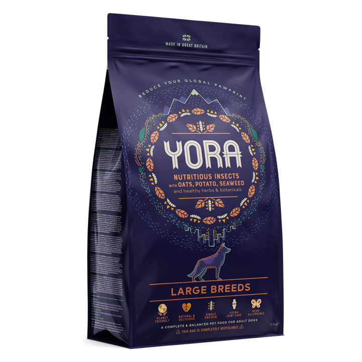 Yora Insect Protein Large Breed Dry Dog Food