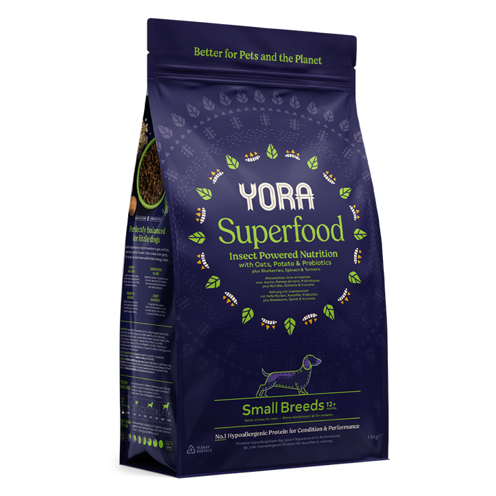 Yora Insect Protein Small Breed Dry Dog Food