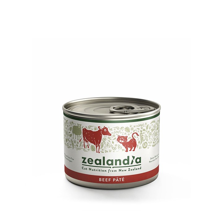 Zealandia Beef Pâté Wet Cat Food 170g